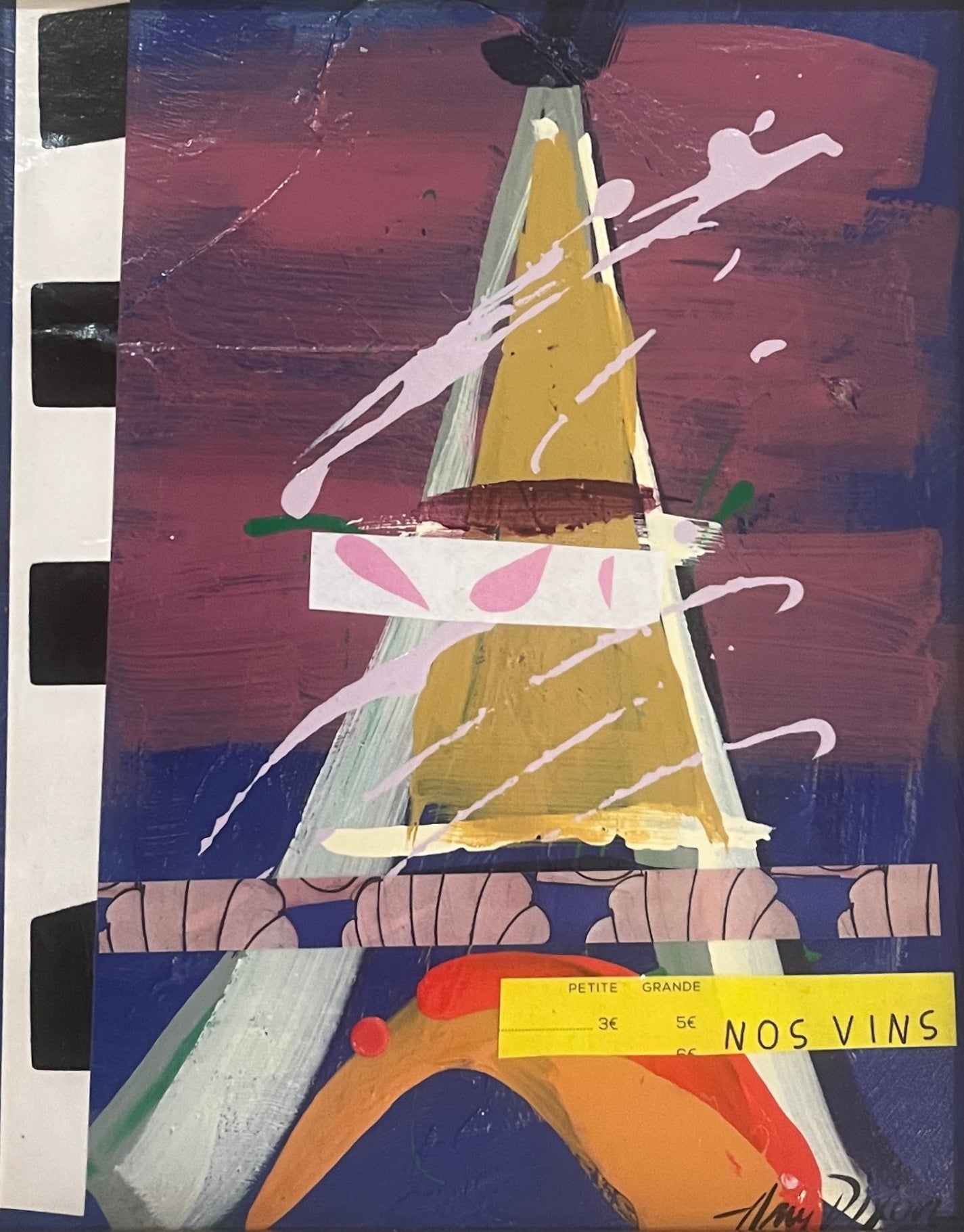 Eiffel, Nos Vins by Amy Dixon at LePrince Galleries